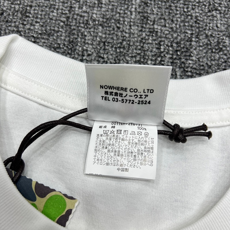 BAPE Ape Head Short Sleeve T-Shirt Style 183