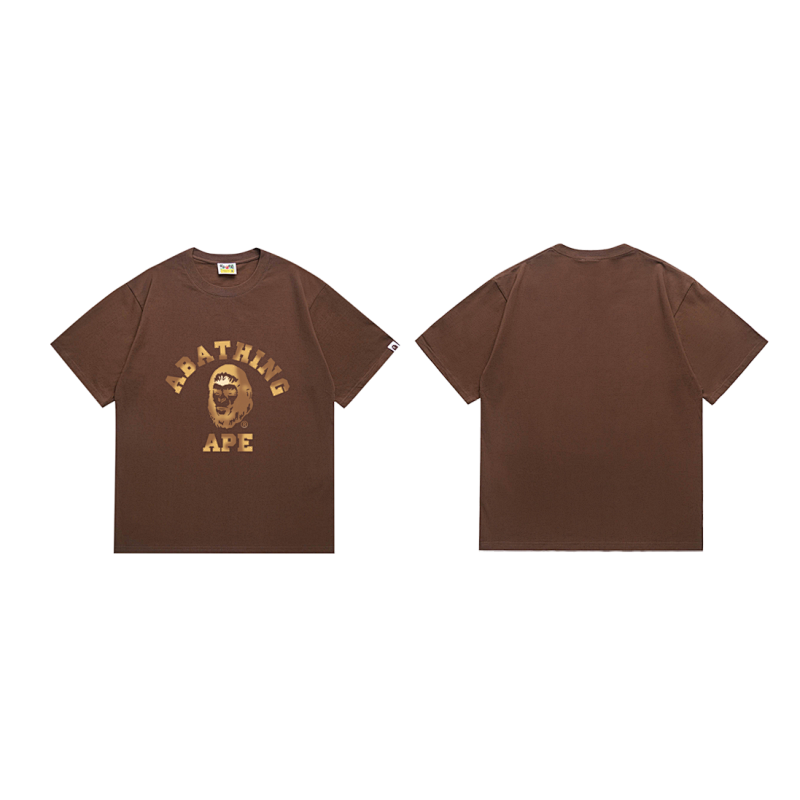 BAPE Ape Head Short Sleeve T-Shirt Style 187
