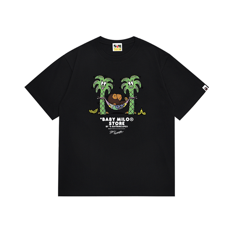 BAPE Ape Head Short Sleeve T-Shirt Style 190