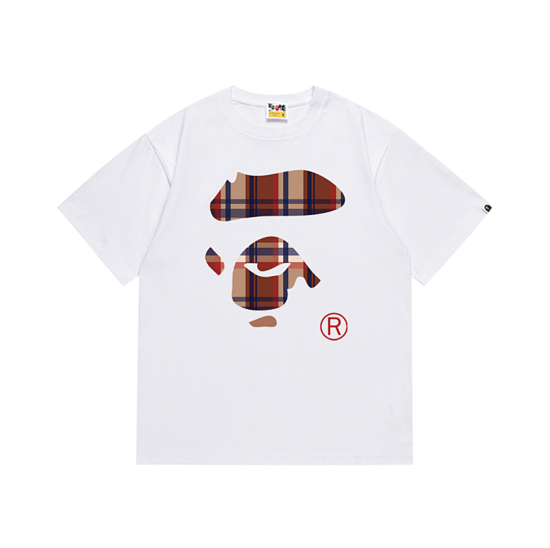 BAPE Ape Head Short Sleeve T-Shirt Style 192