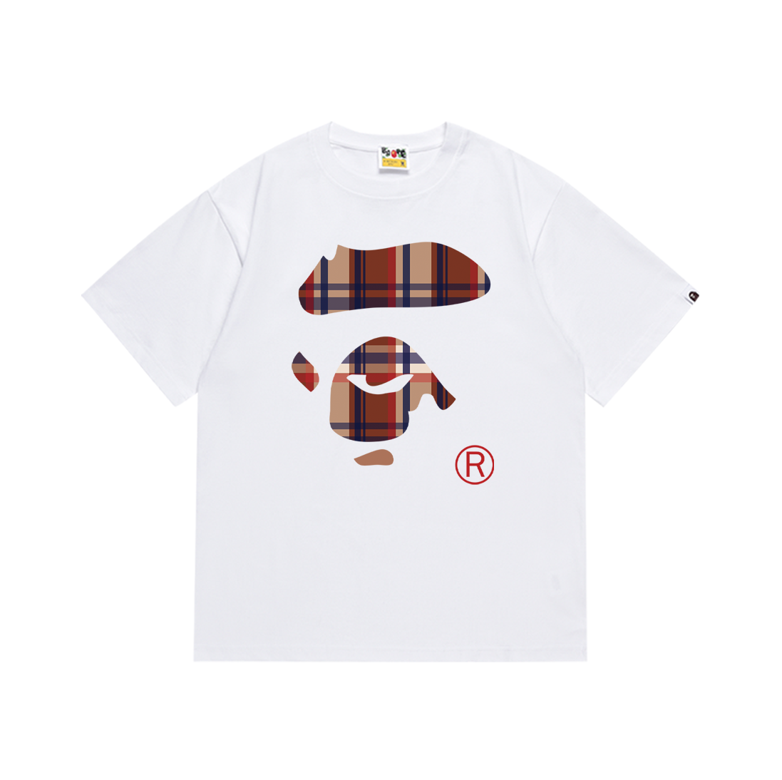 BAPE Ape Head Short Sleeve T-Shirt Style 192