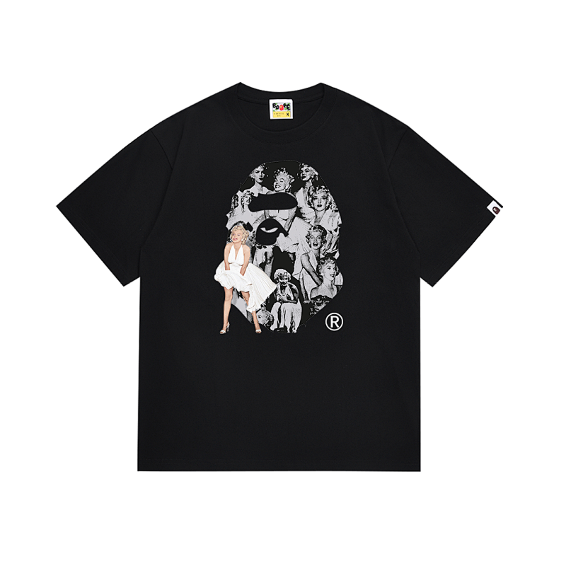 BAPE Ape Head Short Sleeve T-Shirt Style 194