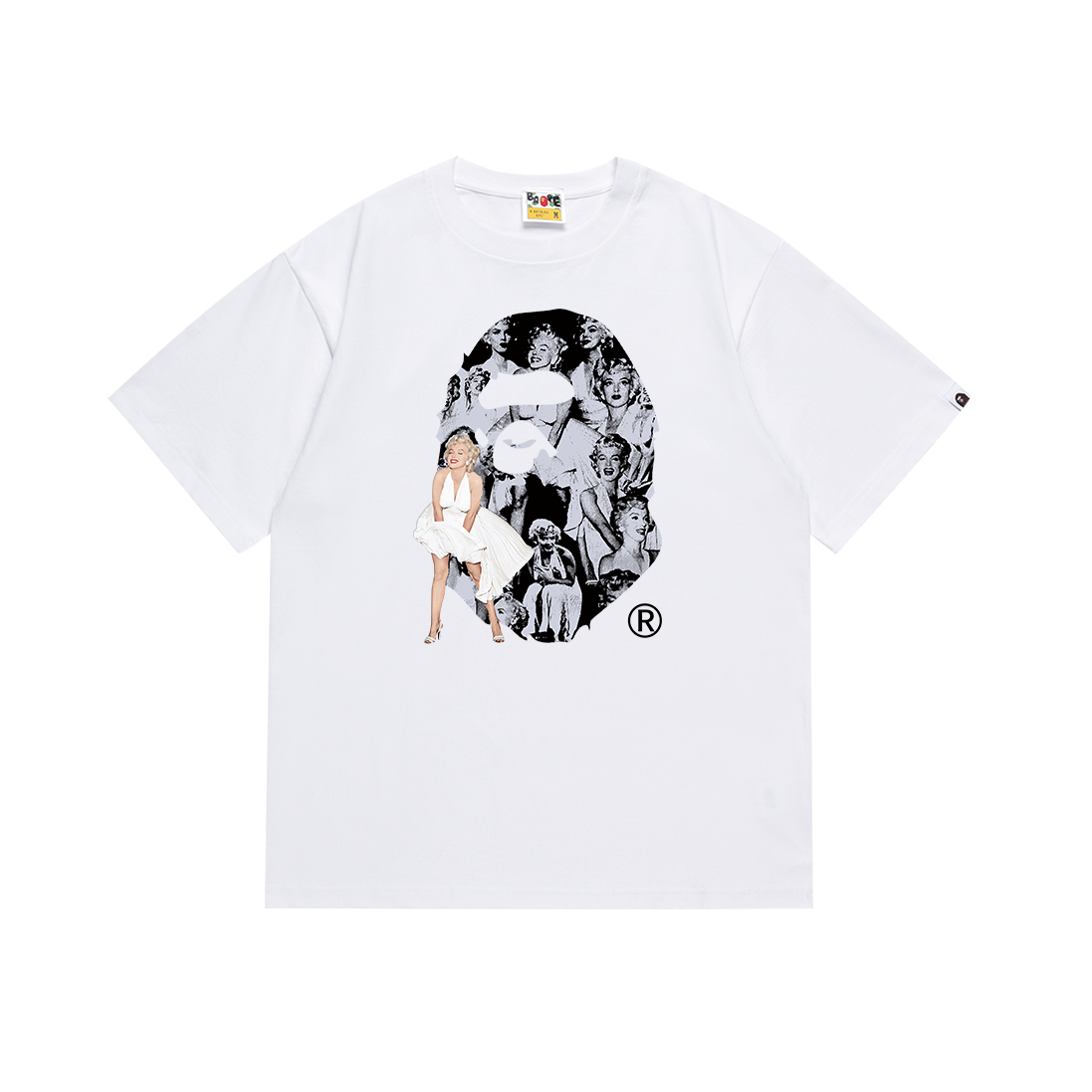 BAPE Ape Head Short Sleeve T-Shirt Style 194