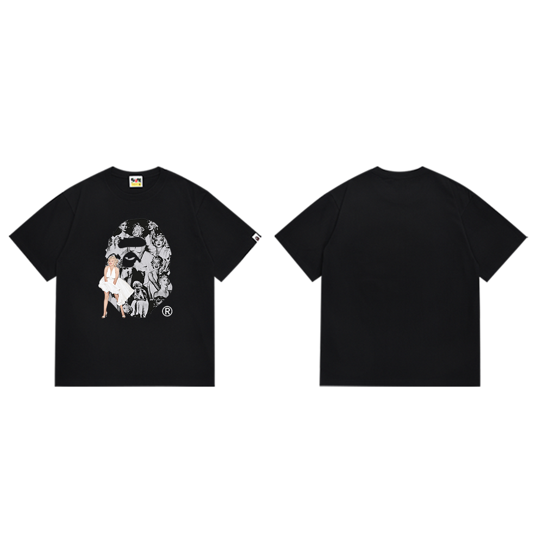BAPE Ape Head Short Sleeve T-Shirt Style 194