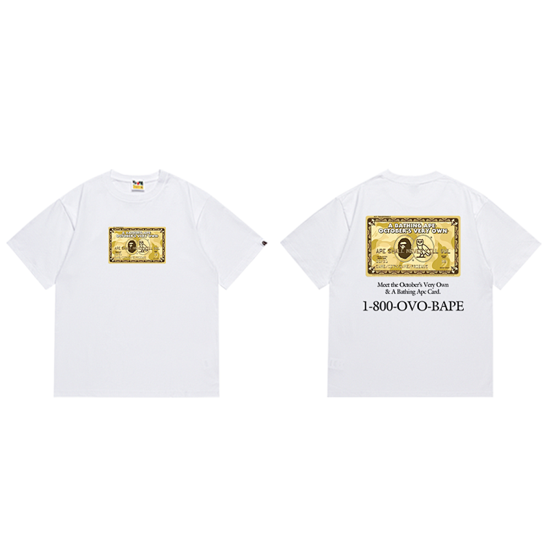 BAPE Ape Head Short Sleeve T-Shirt Style 195