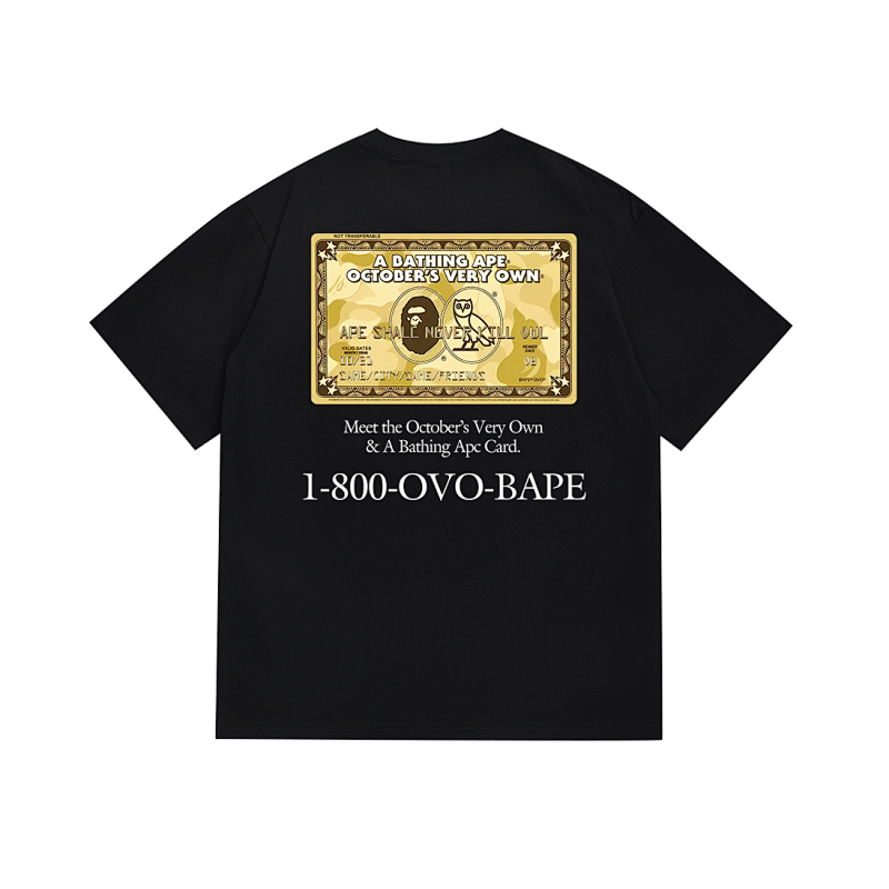 BAPE Ape Head Short Sleeve T-Shirt Style 195