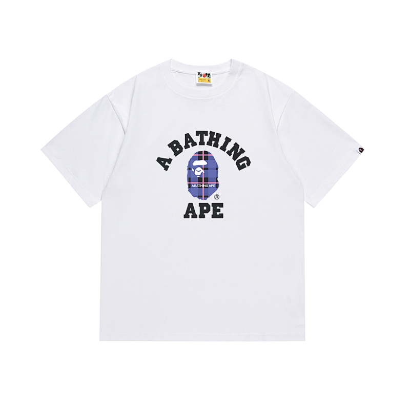 BAPE Ape Head Short Sleeve T-Shirt Style 196
