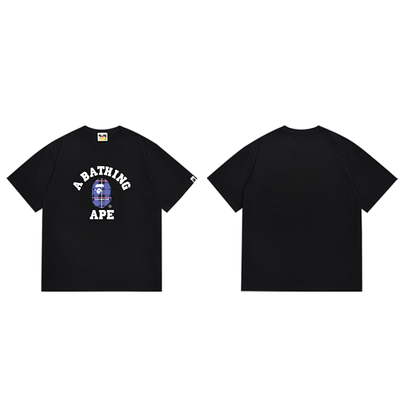 BAPE Ape Head Short Sleeve T-Shirt Style 196