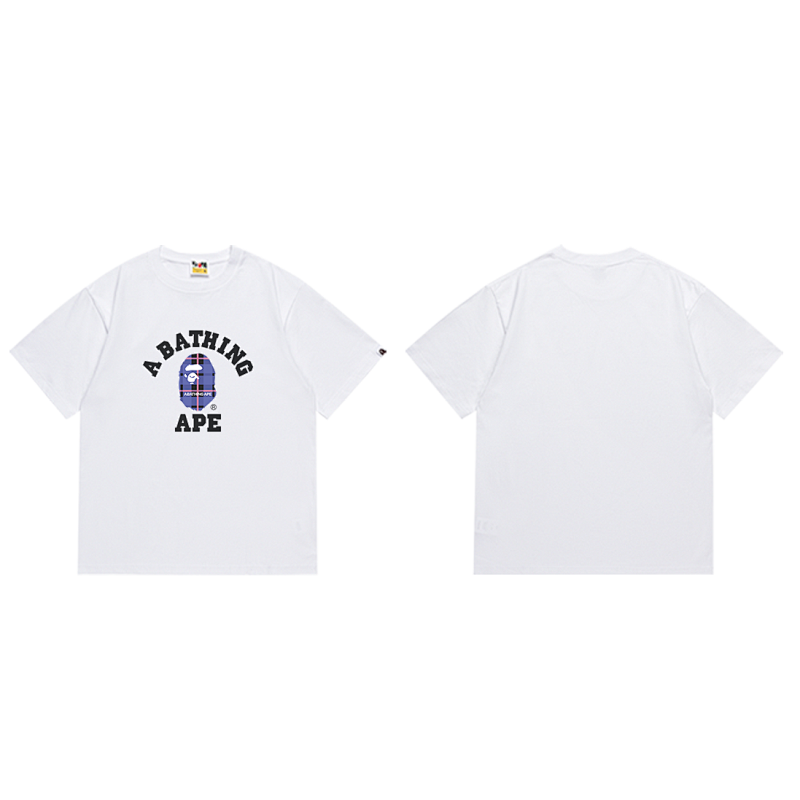 BAPE Ape Head Short Sleeve T-Shirt Style 196