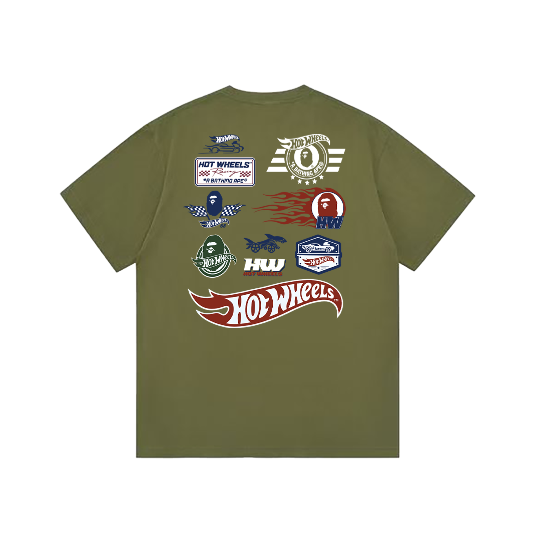 BAPE Ape Head Short Sleeve T-Shirt Style 1