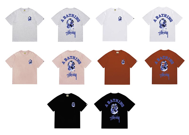 BAPE Ape Head Short Sleeve T-Shirt Style 211