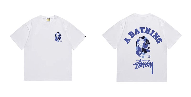 BAPE Ape Head Short Sleeve T-Shirt Style 211