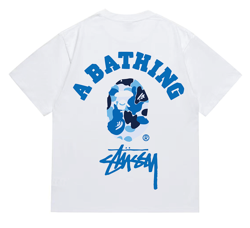BAPE Ape Head Short Sleeve T-Shirt Style 211