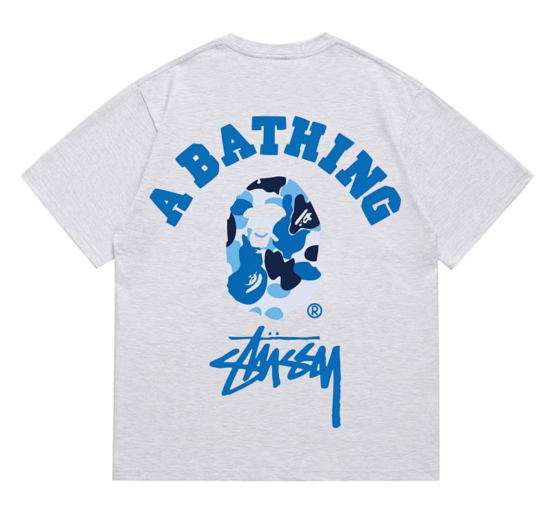 BAPE Ape Head Short Sleeve T-Shirt Style 211