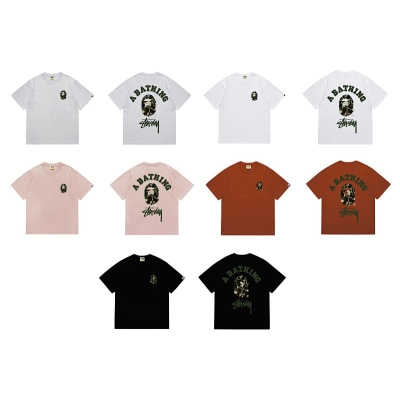 BAPE Ape Head Short Sleeve T-Shirt Style 212 01
