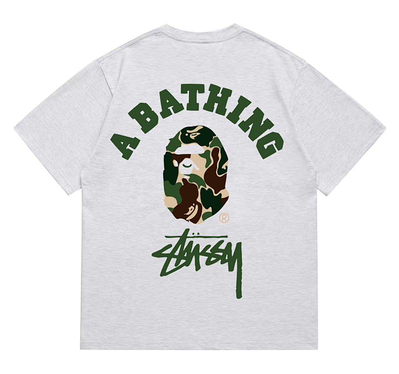 BAPE Ape Head Short Sleeve T-Shirt Style 212