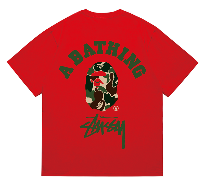 BAPE Ape Head Short Sleeve T-Shirt Style 212