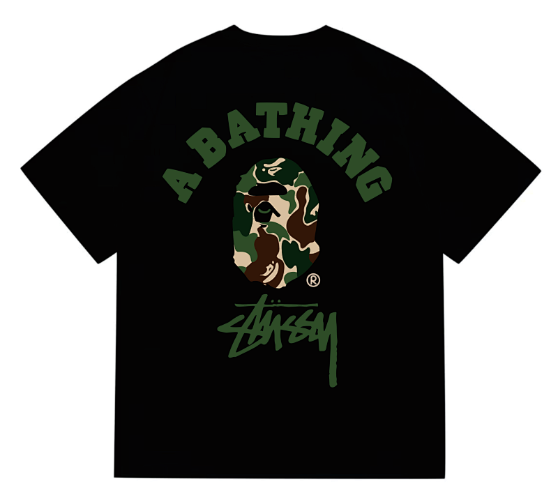BAPE Ape Head Short Sleeve T-Shirt Style 212