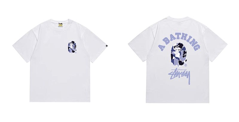 BAPE Ape Head Short Sleeve T-Shirt Style 213