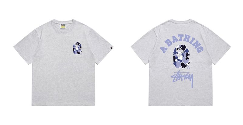 BAPE Ape Head Short Sleeve T-Shirt Style 213