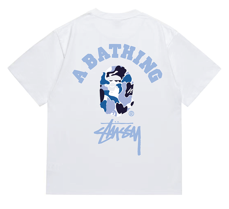 BAPE Ape Head Short Sleeve T-Shirt Style 213
