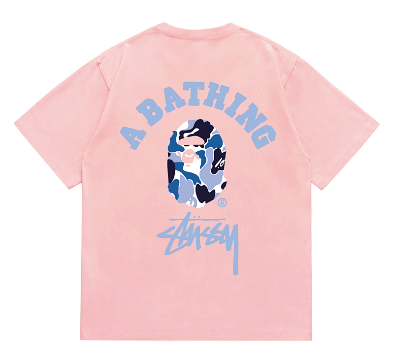 BAPE Ape Head Short Sleeve T-Shirt Style 213