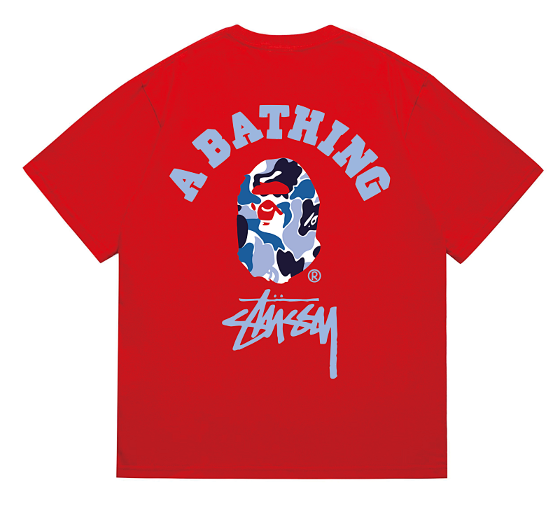 BAPE Ape Head Short Sleeve T-Shirt Style 213