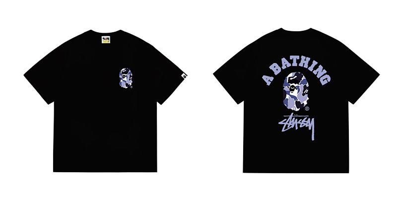 BAPE Ape Head Short Sleeve T-Shirt Style 213