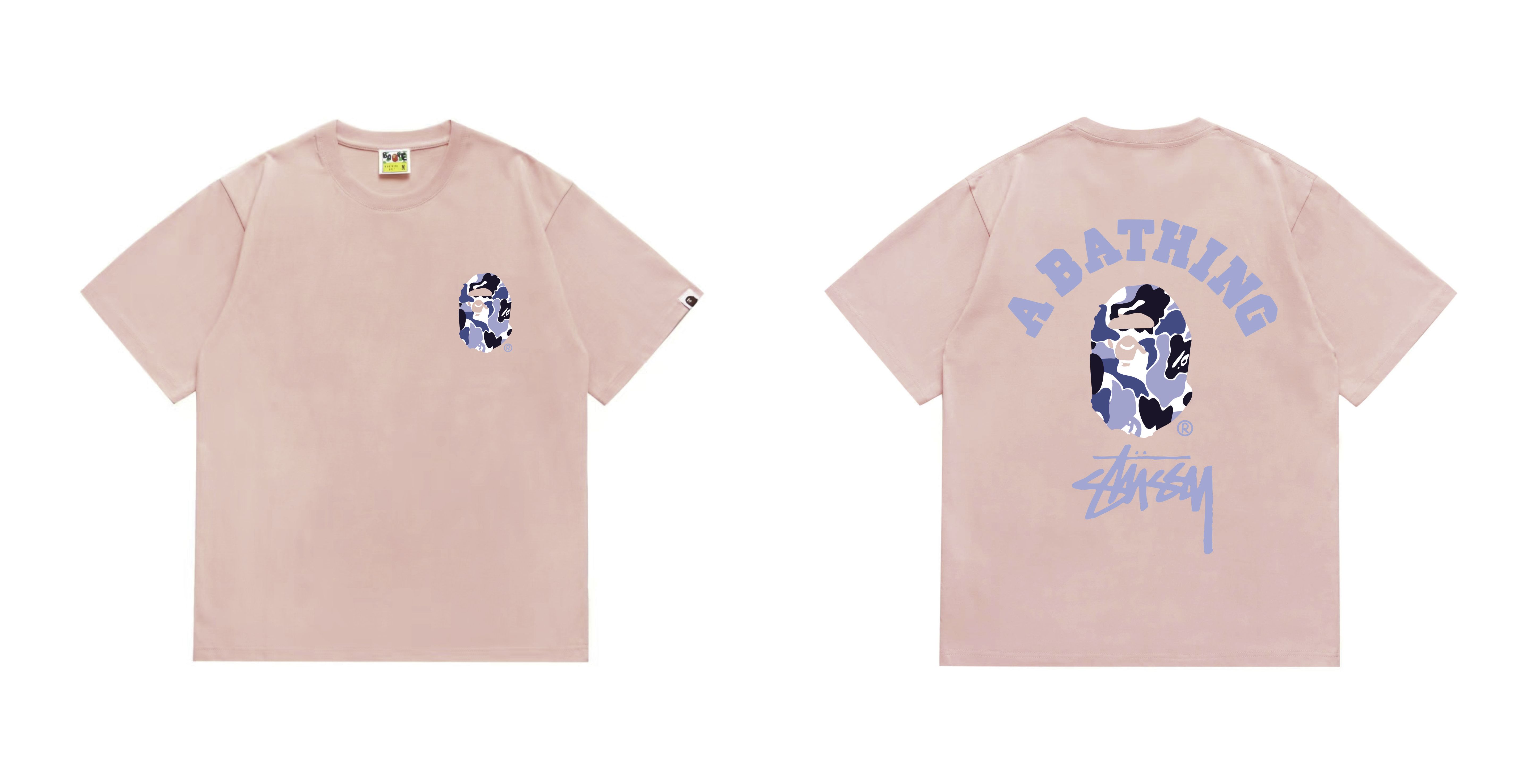 BAPE Ape Head Short Sleeve T-Shirt Style 213