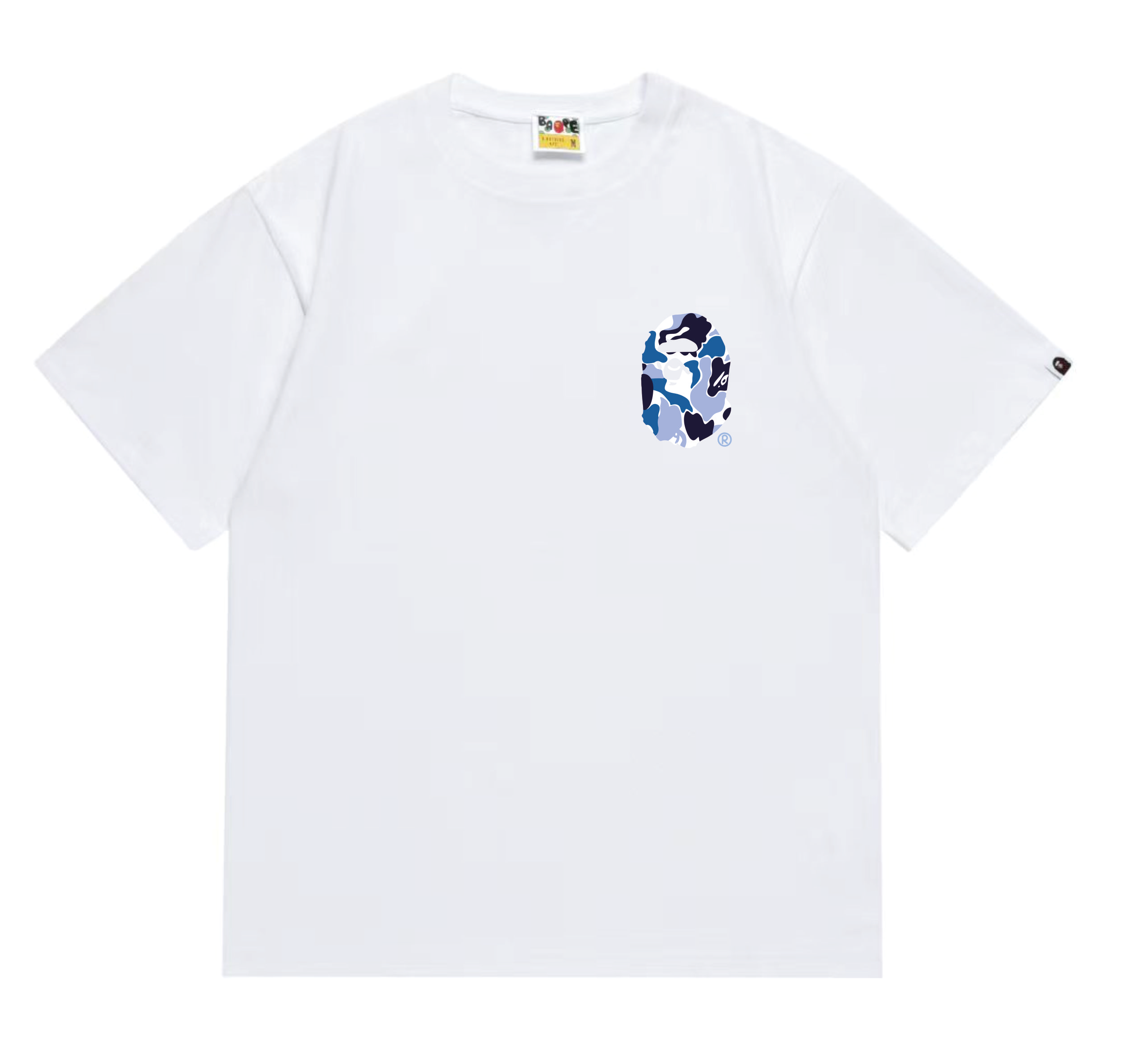 BAPE Ape Head Short Sleeve T-Shirt Style 213