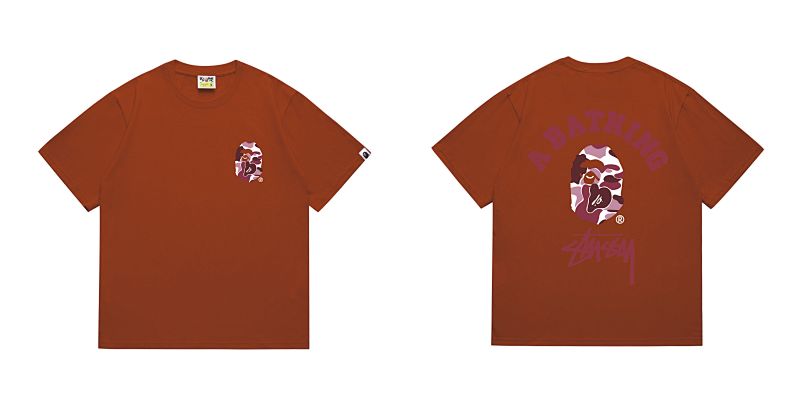 BAPE Ape Head Short Sleeve T-Shirt Style 214