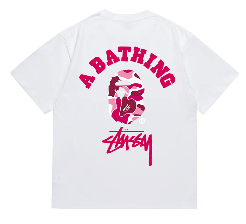 BAPE Ape Head Short Sleeve T-Shirt Style 214