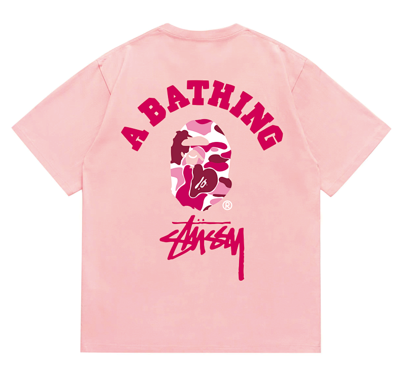 BAPE Ape Head Short Sleeve T-Shirt Style 214