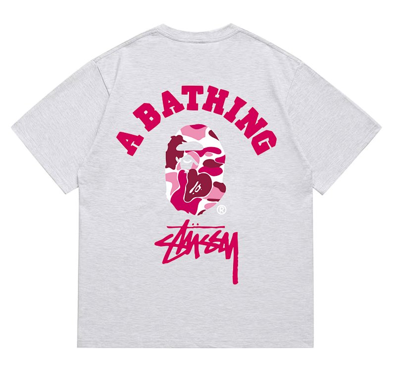 BAPE Ape Head Short Sleeve T-Shirt Style 214