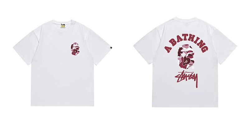 BAPE Ape Head Short Sleeve T-Shirt Style 214