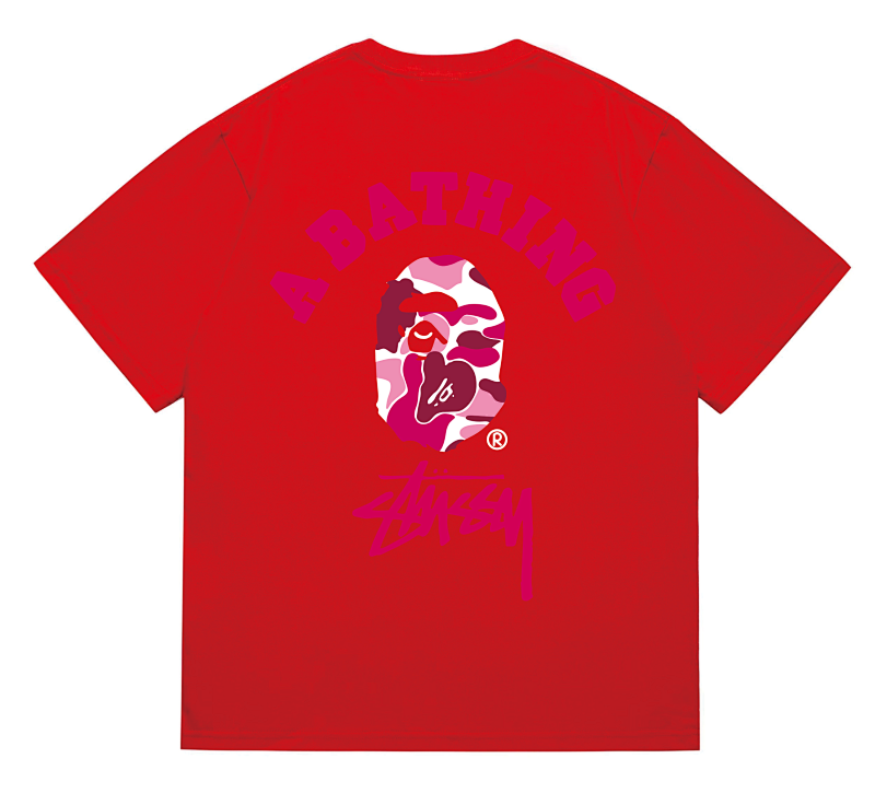 BAPE Ape Head Short Sleeve T-Shirt Style 214