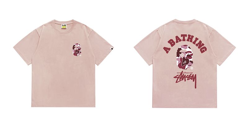 BAPE Ape Head Short Sleeve T-Shirt Style 214