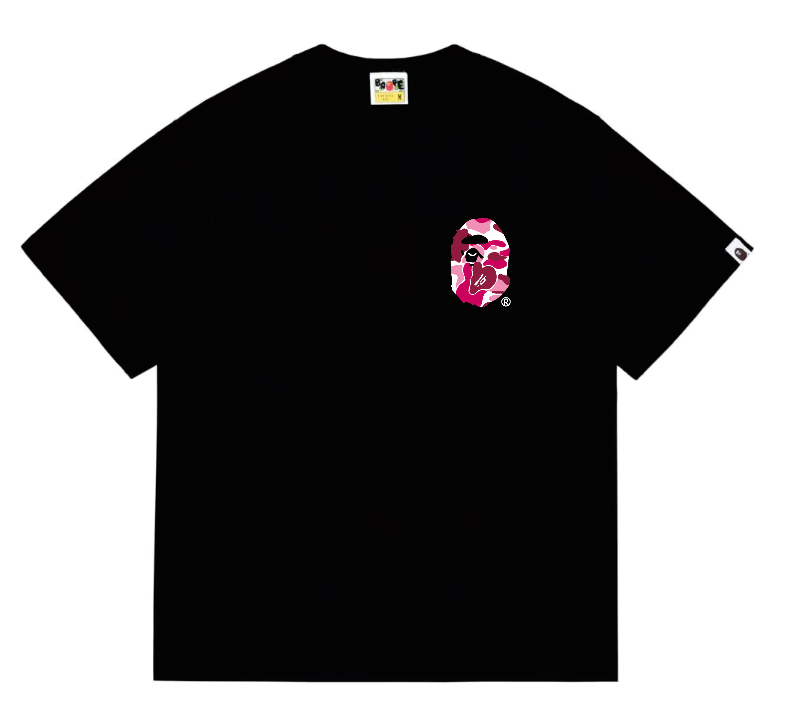 BAPE Ape Head Short Sleeve T-Shirt Style 214