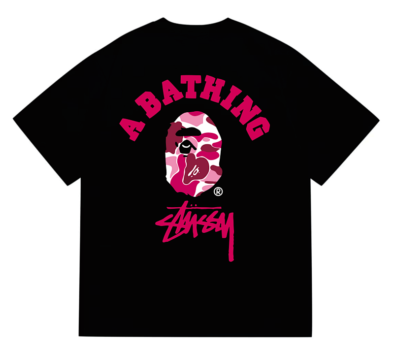 BAPE Ape Head Short Sleeve T-Shirt Style 214