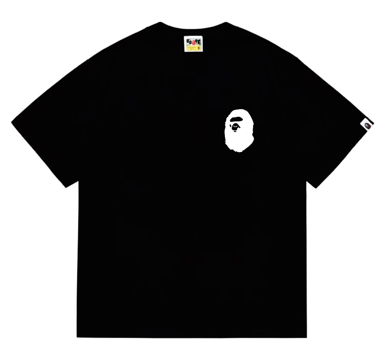 BAPE Ape Head Short Sleeve T-Shirt Style 215