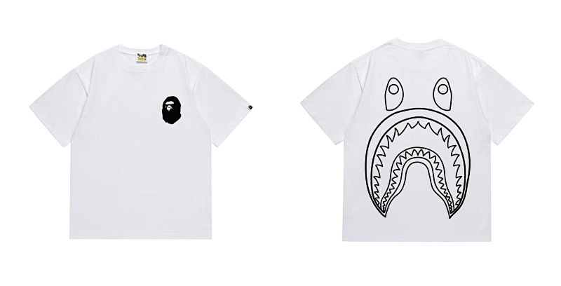 BAPE Ape Head Short Sleeve T-Shirt Style 215