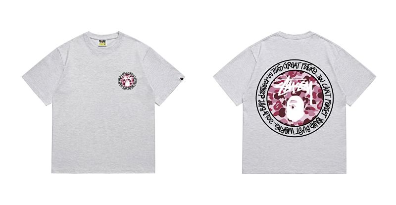 BAPE Ape Head Short Sleeve T-Shirt Style 216