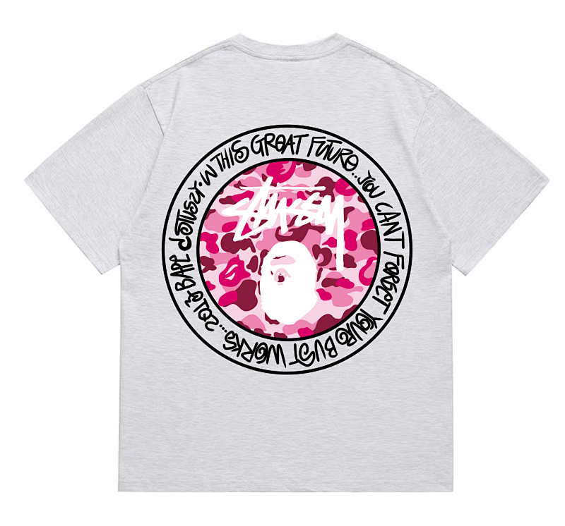 BAPE Ape Head Short Sleeve T-Shirt Style 216