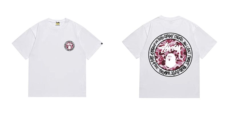 BAPE Ape Head Short Sleeve T-Shirt Style 216