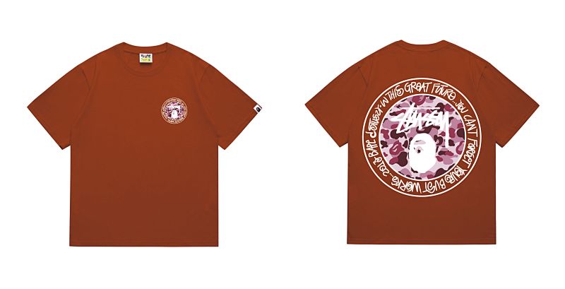 BAPE Ape Head Short Sleeve T-Shirt Style 216