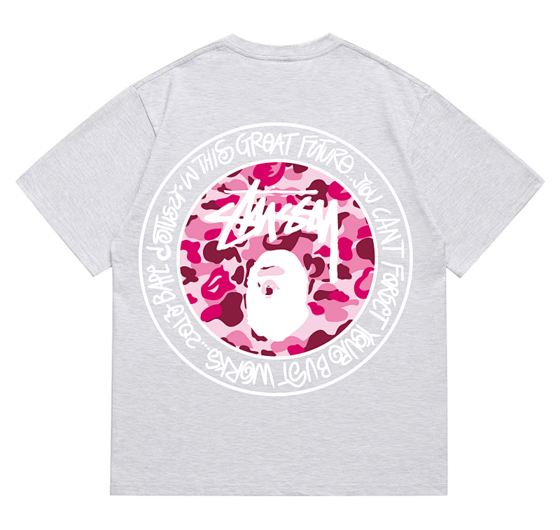 BAPE Ape Head Short Sleeve T-Shirt Style 216