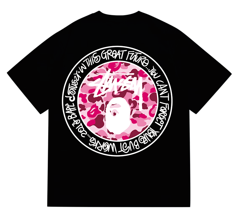 BAPE Ape Head Short Sleeve T-Shirt Style 216