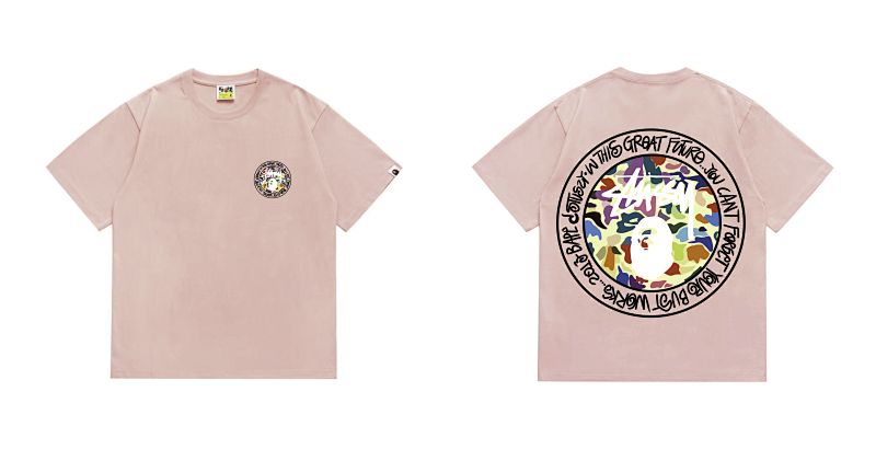 BAPE Ape Head Short Sleeve T-Shirt Style 217