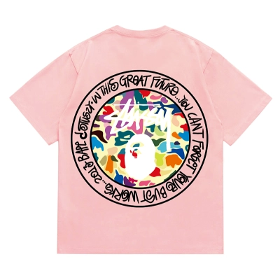 BAPE Ape Head Short Sleeve T-Shirt Style 217 02