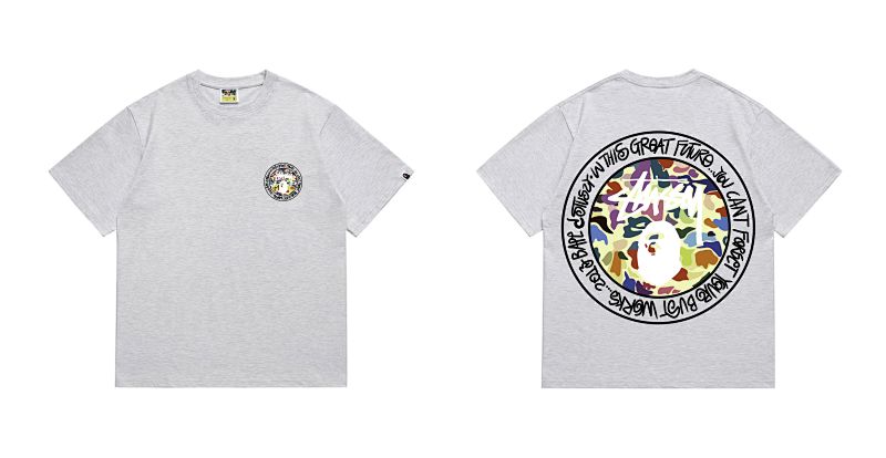 BAPE Ape Head Short Sleeve T-Shirt Style 217